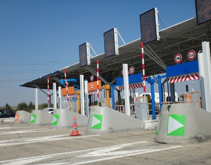 Toll plaza